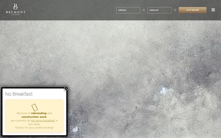 Screenshot of belmont-classic.com