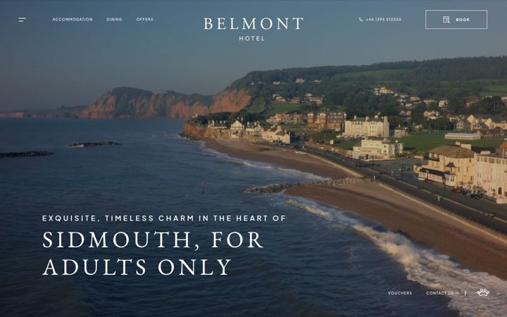 Screenshot of belmont-hotel.co.uk