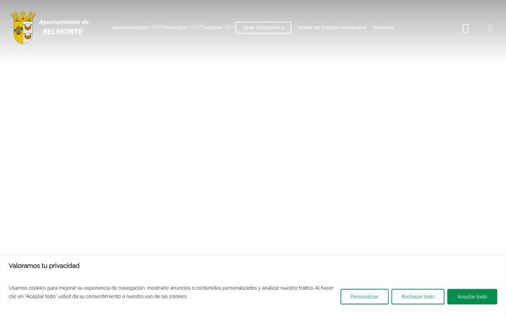 Screenshot van belmonte.es