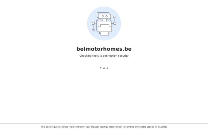 Snimka zaslona za belmotorhomes.be