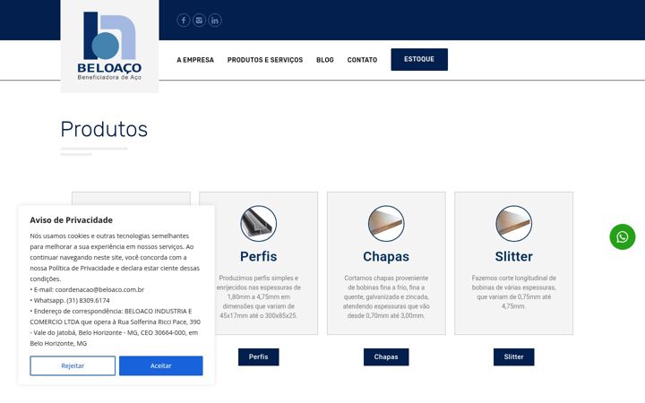 Screenshot of beloaco.com.br