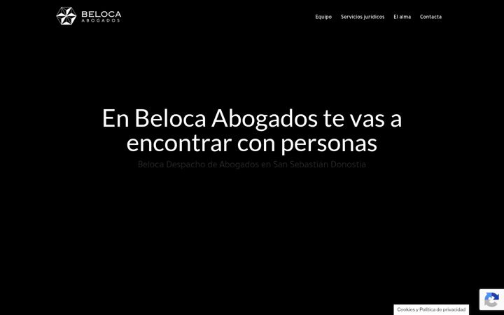 Snimka zaslona za beloca.eu
