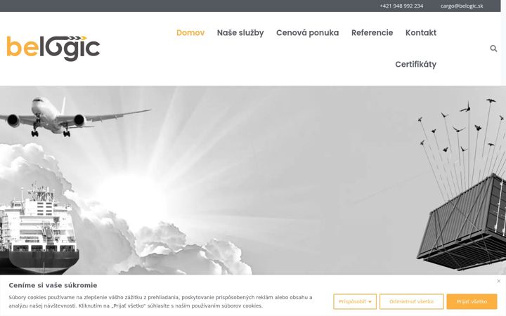 Screenshot of belogic.sk
