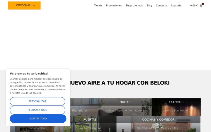 Screenshot of belokionline.com