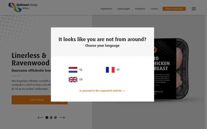 Zrzut ekranu belona.nl