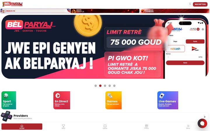 Screenshot of belparyaj.com