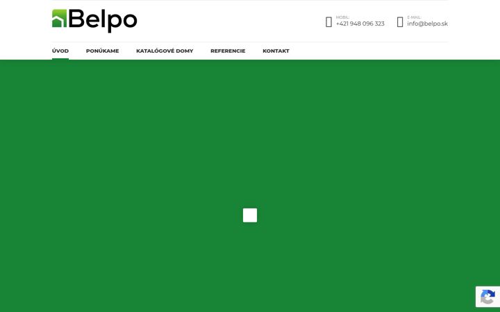 Screenshot of belpo.sk