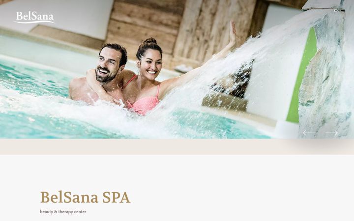 Screenshot of belsana-spa.com