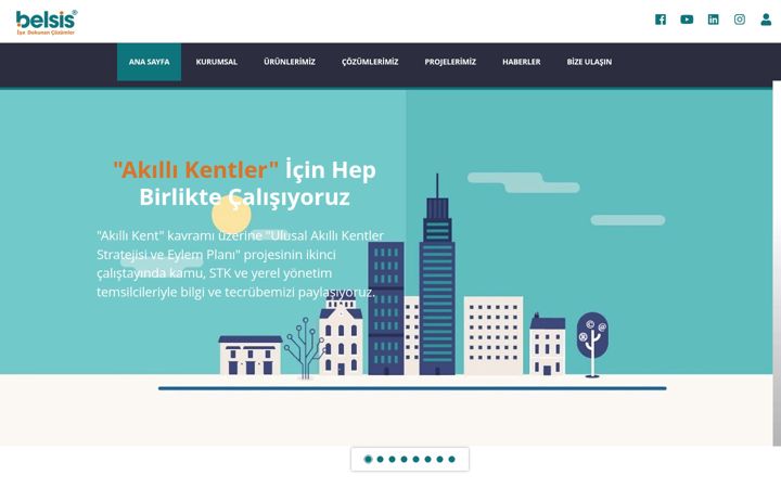 Screenshot of belsis.com.tr