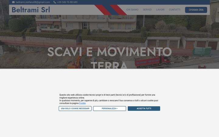 Screenshot of beltramistefano.it