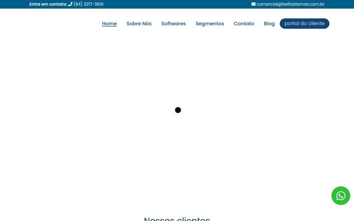 Ekrānuzņēmums no beltsistemas.com.br