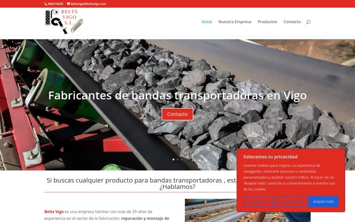 Screenshot of beltsvigo.com