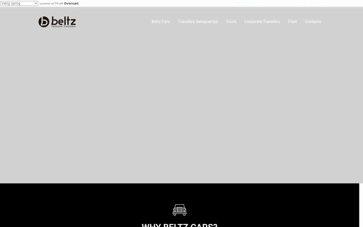Screenshot of beltzcars.com
