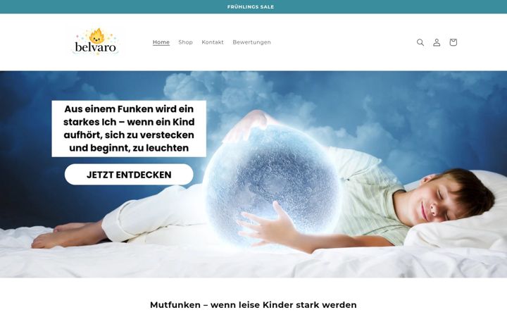 Screenshot of belvaro.de