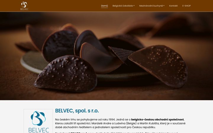 Screenshot of belvec.cz