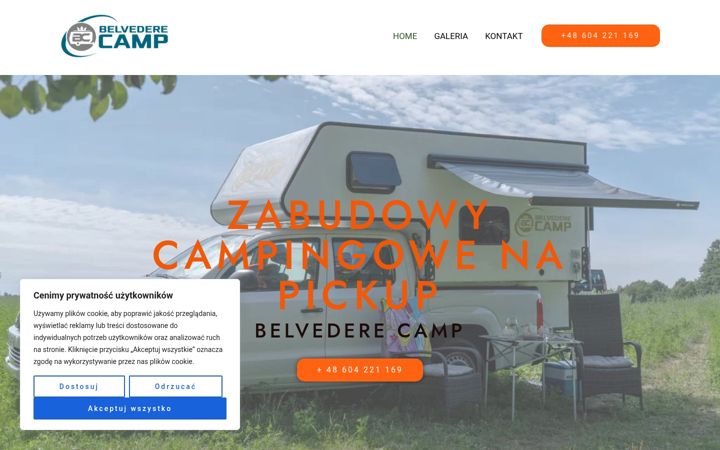 Screenshot του belvedere-camp.eu