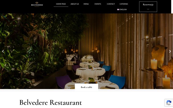 Captura de ecrã de belvedere.com.pl