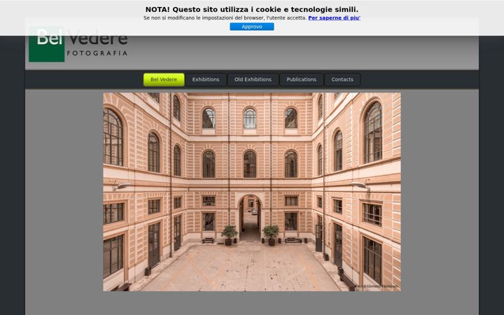 Screenshot of belvederefoto.it