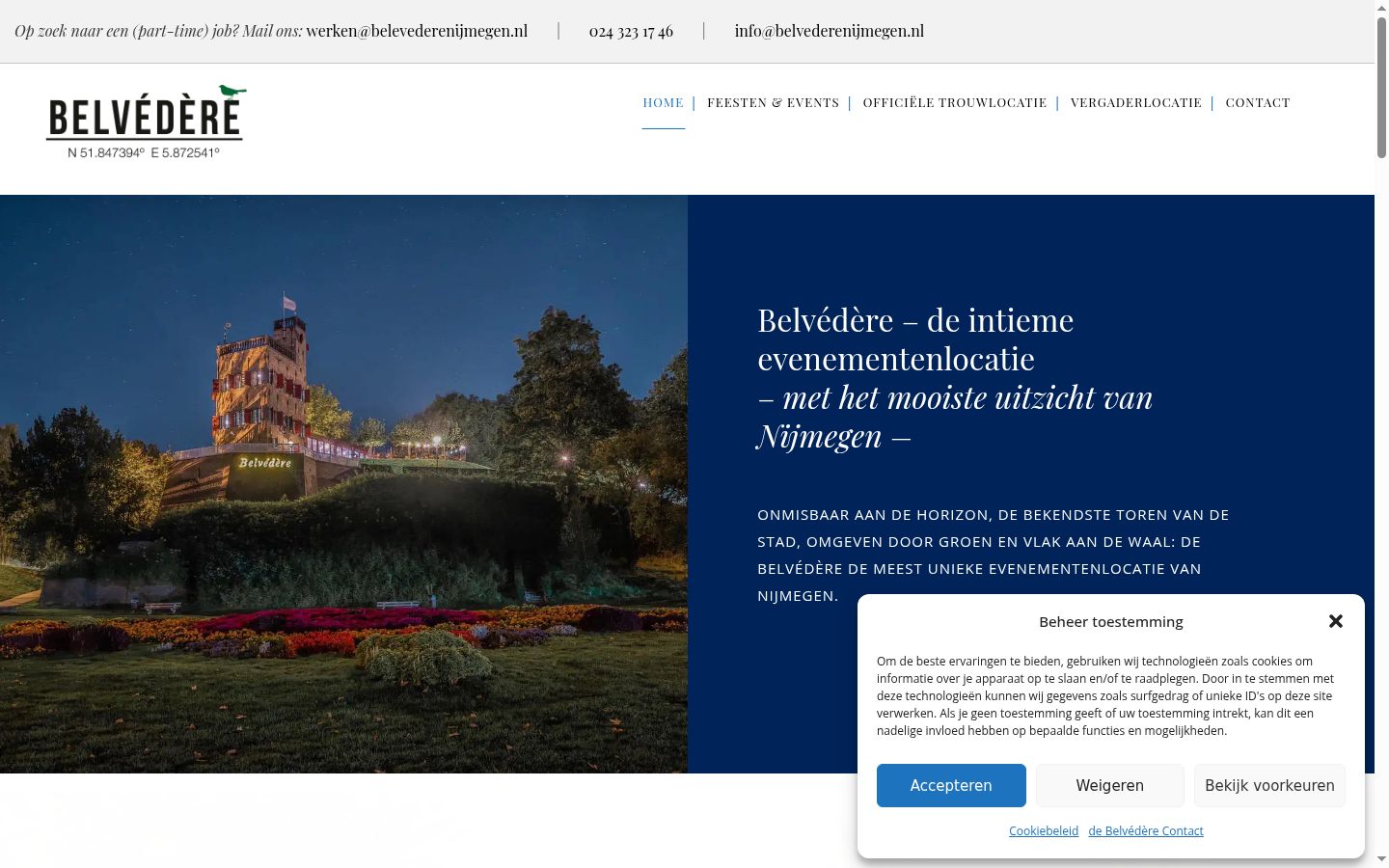 Zrzut ekranu banera zgody wyświetlanego przed jakąkolwiek interakcją