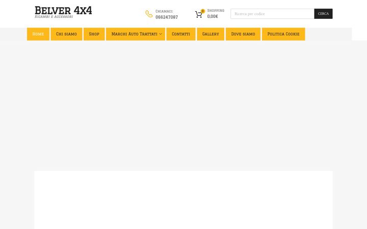 Screenshot of belver4x4.com