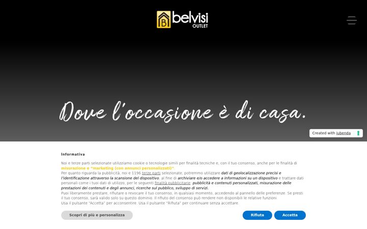 Screenshot of belvisioutlet.it