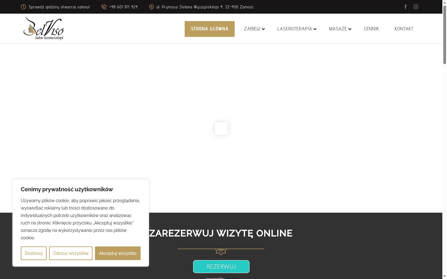 Captură de ecran a bannerului de consimțământ afișat înainte de orice interacțiune