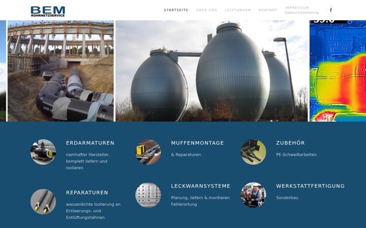 Screenshot of bem-gmbh.de