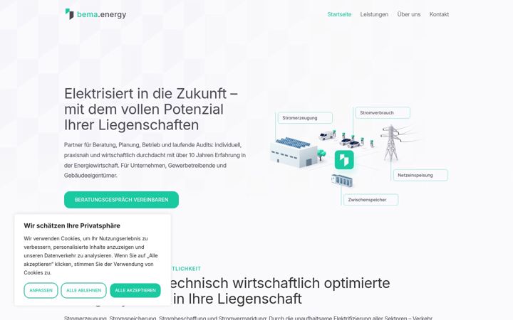 Screenshot του bema-energy.eu
