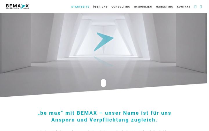 Screenshot of bema-x.com
