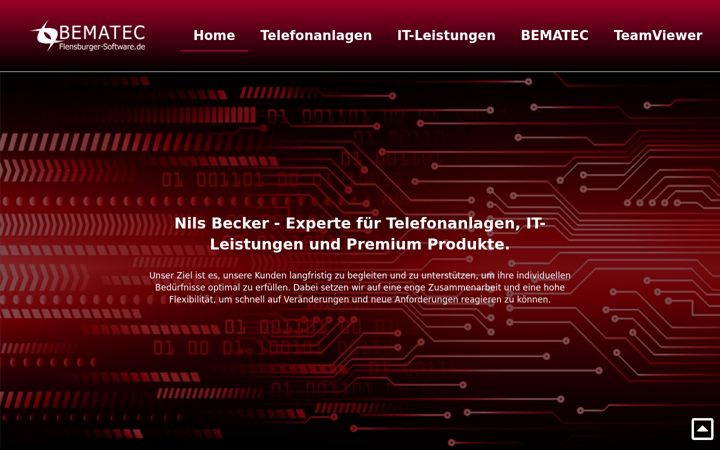 Screenshot of bematec.de
