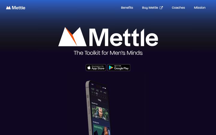 Screenshot of bemettle.com
