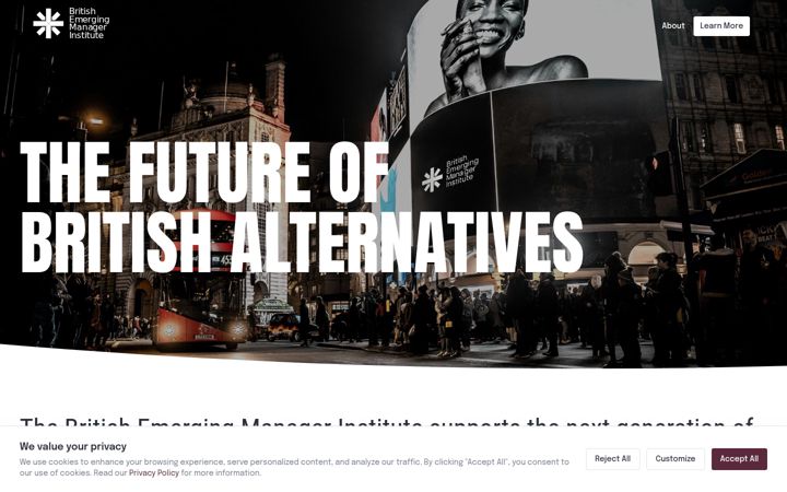 Screenshot of bemi.org.uk