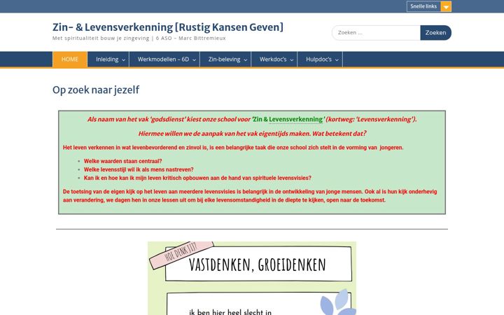 Screenshot of beminjelot.be