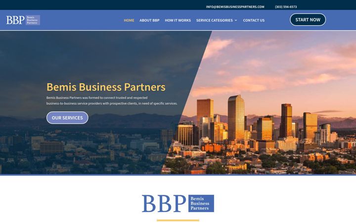 Screenshot of bemisbusinesspartners.com