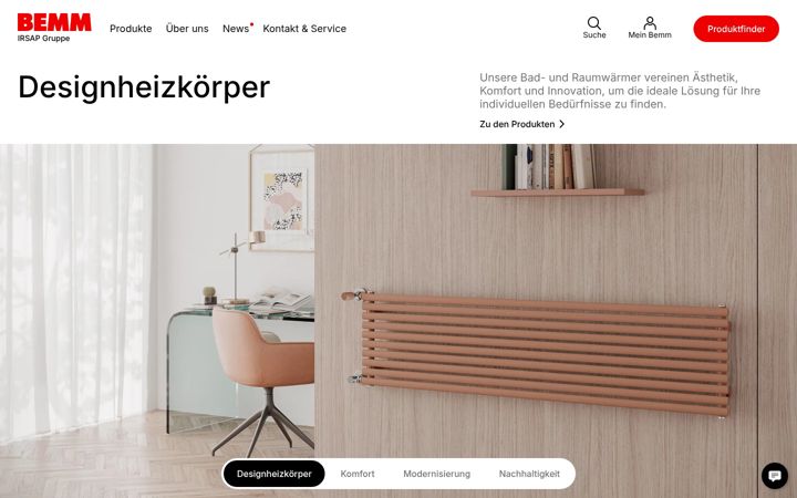 Screenshot of bemm.de