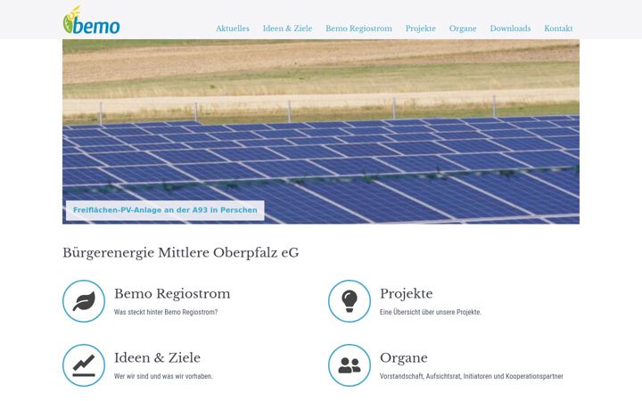 Screenshot of bemo-sad.de