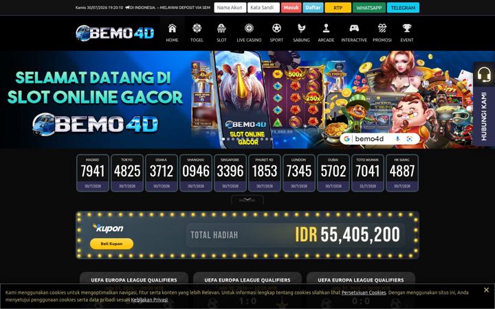 Screenshot of bemo4d.com