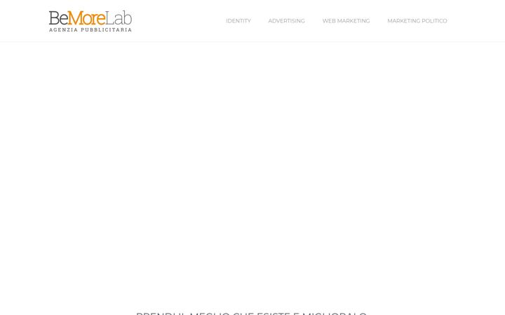 Screenshot of bemorelab.it