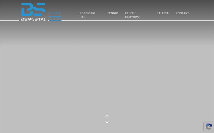 Screenshot of bemostal.pl