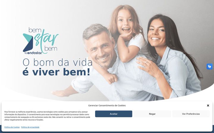 Screenshot of bemstarbem.com.br