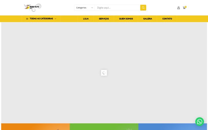 Screenshot of bemtevipet.com.br