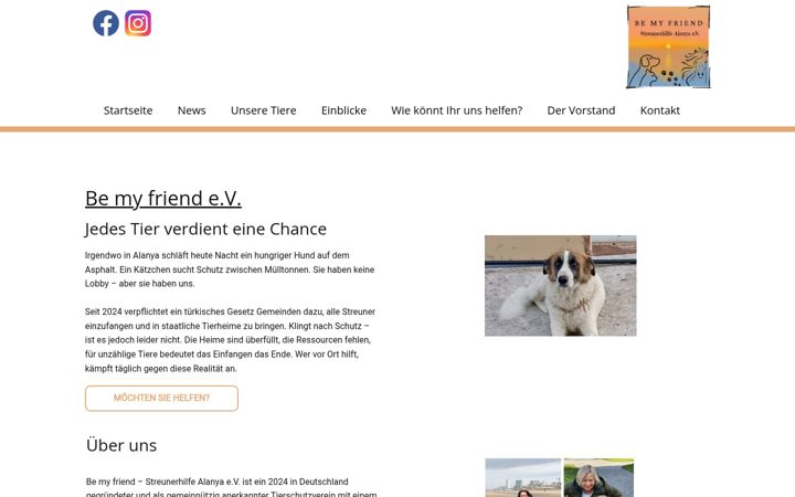 Screenshot of bemyfriend-alanya.com