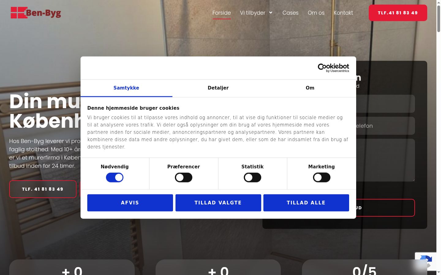 Zrzut ekranu banera zgody wyświetlanego przed jakąkolwiek interakcją