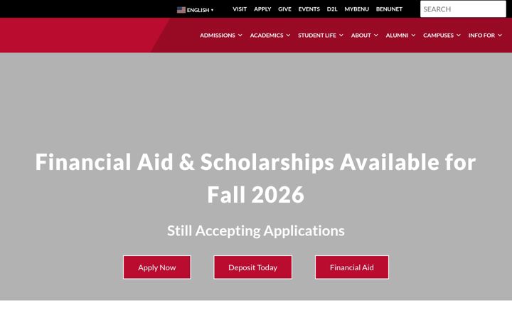 Screenshot of ben.edu