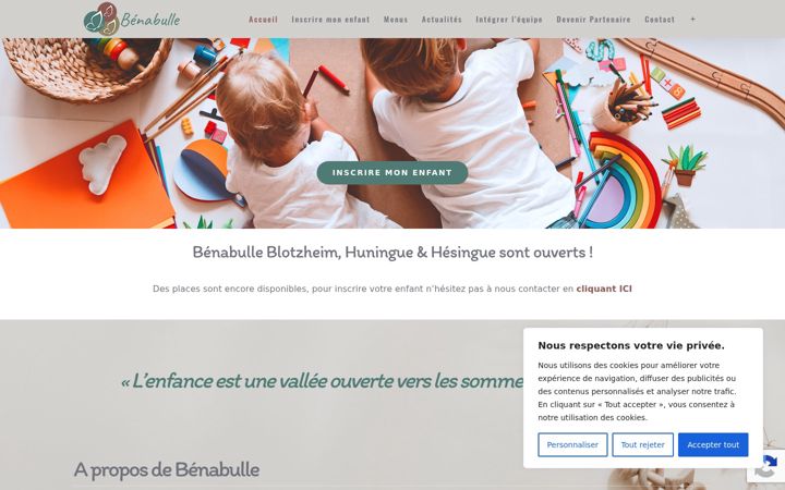 Screenshot ta' benabulle.fr