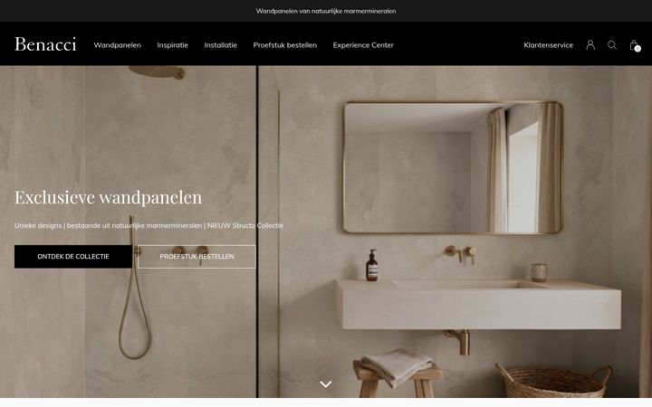 Screenshot of benacci.com