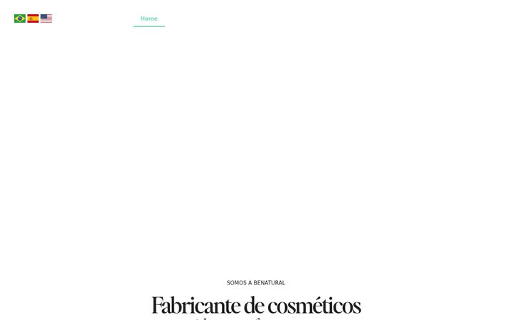 Screenshot of benaturalsolucoes.com.br