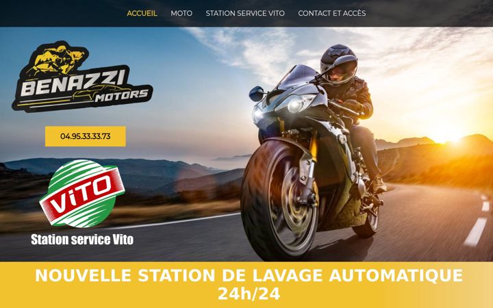 Screenshot of benazzi-motors.fr