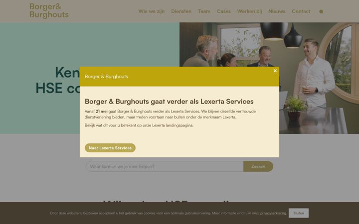 Screenshot of benb.nl