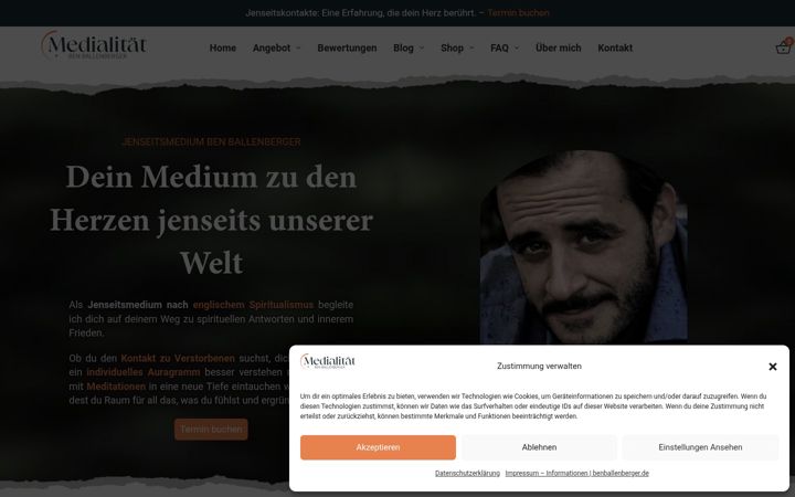 Ekrano kopija benballenberger.de